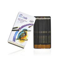 Wilko Let\'s Create Watercolour Pencils in Case Assorted Colours 12pk