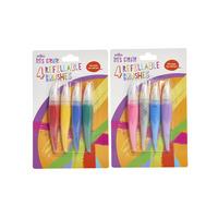 Wilko Smart Filled Paint Brushes 4pk