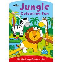 Wilko Animal Colouring Book