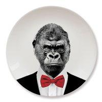 Wild Dining Party Animal Plate - Gorilla