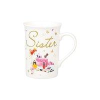 With Love Fine China Sentiment Mug - Sister