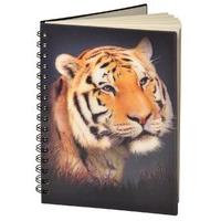 Wild Republic Medium 3d Tiger Note Book