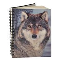 Wild Republic Medium 3d Wolf Note Book