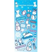 Winter Wonderland Christmas Stickers