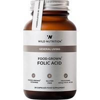 Wild Nutrition Food-Grown® Folic Acid (30 caps)