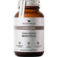 Wild Nutrition Food-Grown Iron Plus (30 caps)