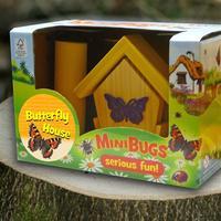 wildlife world mini bugs butterfly habitat feeder