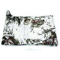 wildlife watching cover for tripod mount in proofed realtree snow