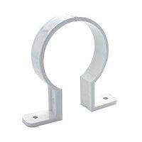 Wickes 68mm White Downpipe Bracket