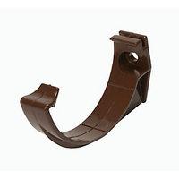 wickes miniline gutter bracket brown pk 10