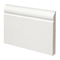 wickes torus fully finished mdf skirting 18 x 144 x 36mm pack 2