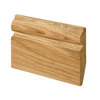 wickes dual purpose chamferedtorus oak skirting 19 x 95 x 2400mm pack  ...