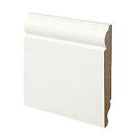 wickes dual purpose primed mdf torusogee skirting 18 x 144 x 2400mm pa ...