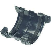 wickes black roundline gutter joint bracket