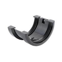 wickes black miniline gutter joint bracket