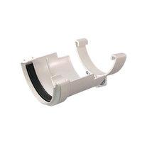 wickes white roundline cast iron gutter adaptor