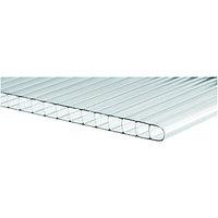 Wickes 10mm Twinwall Polycarbonate Sheet 700 x 2500mm