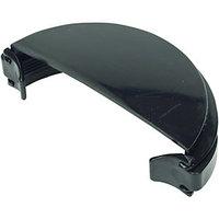 wickes black roundline gutter external stopend