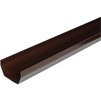 wickes brown squareline gutter length 2000mm