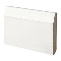 Wickes Dual Purpose Primed MDF Large Round/Chamfered Skirting 14.4 x 94 x 2400mm Pack 5