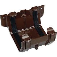 Wickes Brown Squareline Gutter Joint Bracket