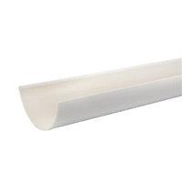 wickes white roundline gutter length 2000mm