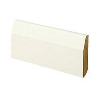 Wickes Dual Purpose Chamfered/Bullnose MDF Skirting 14.5 x 69 x 2400mm Pack 5