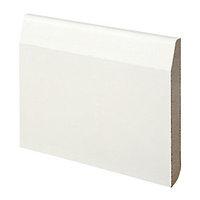 wickes dual purpose chamferedbullnose mdf skirting 145 x 119 x 2400mm  ...