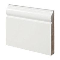 wickes torus fully finished skirting 18 x 119 x 2400mm pack 4