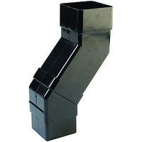 Wickes Black Squareline Downpipe Offset Bend