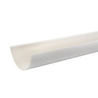 wickes white roundline gutter length 4000mm