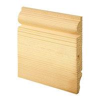 Wickes Dual Purpose Pine Torus/Ogee Skirting 19 x 145 x 2400mm Pack 4