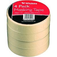 wickes masking tape 24mmx50m 4 pack