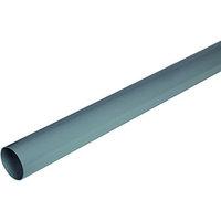 wickes grey miniline downpipe length 2000mm