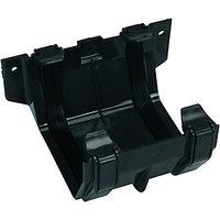 wickes black squareline gutter joint bracket