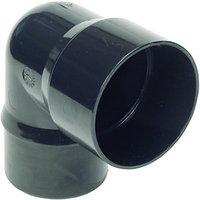 Wickes Black Roundline Downpipe 92.5 Deg Bend