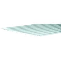 wickes pvcu clear corrugated sheet 660 x 2400mm