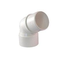 Wickes White Roundline Downpipe 112.5 Deg Bend