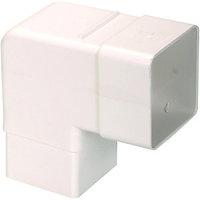 wickes white squareline downpipe 925 deg bend