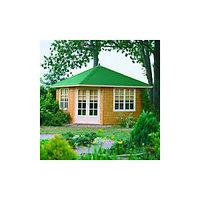 wickes green roofing shingles 2m2 pack 14