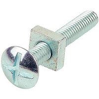 Wickes Mushroom Head Roofing Bolt M6x20mm Pack 18