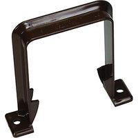 Wickes Brown Squareline Downpipe Bracket