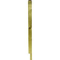 Wickes Deck Post Modern Notched 80 x 80 x 1.37m Green