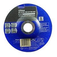 Wickes Dpc Metal Ultra Thin Cutting Disc 125mm Pack 3