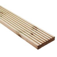 wickes premium reversible pine deck board 28 x 140 x 48m