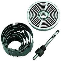 Wickes Assorted Hole Saw Set Pack 6