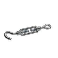 Wickes Bright Zinc Plated Turnbuckle Hook & Eye 8mm