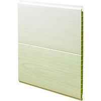 Wickes PVCu White Ash Effect Interior Cladding 250x2500mm Single