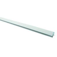 wickes pvcu white angled cladding trim 2500mm