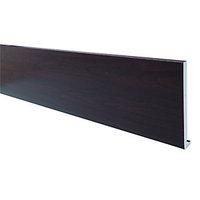 Wickes PVCu Rosewood Fascia Board 18 x 225 x 4000mm